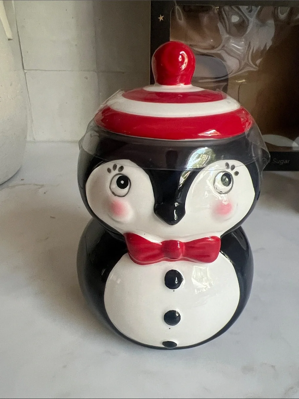Johanna Parker Penguin Coffee Sugar and Creamer Set